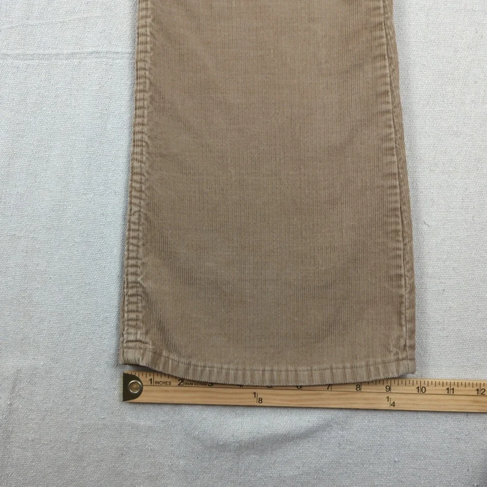 Vintage Levis 646 Corduroy Pants Men 32x30 Brown Flare Bell Bottom Talon 70s 80s